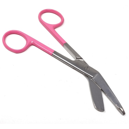 A2Z Scilab Pink Handle Color Lister Bandage Scissors 5.5", Stainless Steel A2Z-ZR003